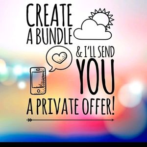 All offers are Welcome